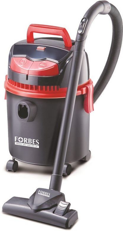 Eureka Forbes Trendy Dx Wet & Dry Vacuum Cleaner with Reusable Dust Bag  (Red, Black)