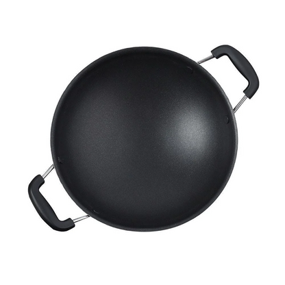 Sanford Appachetty Breakfast Pan with Lid | Appachatty | Chetty Pan | 3mm Thick | Black 20 cm |