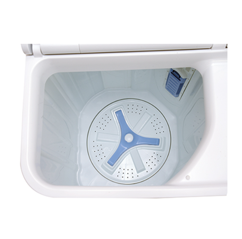 Haier 7.5 Kg Semi-Automatic Washing Machine With Toughened Glass HTW75 1159 FW