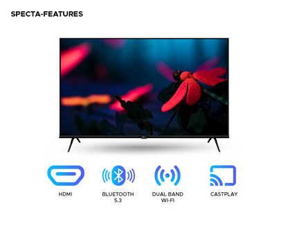 HEIM 80 cm (32 Inches) HD Ready Smart QLED TV